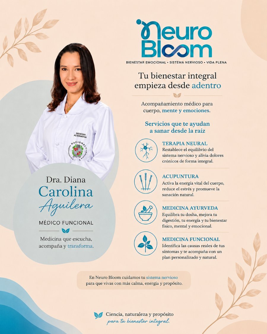 Dra. Diana Carolina Aguilera, médico funcional