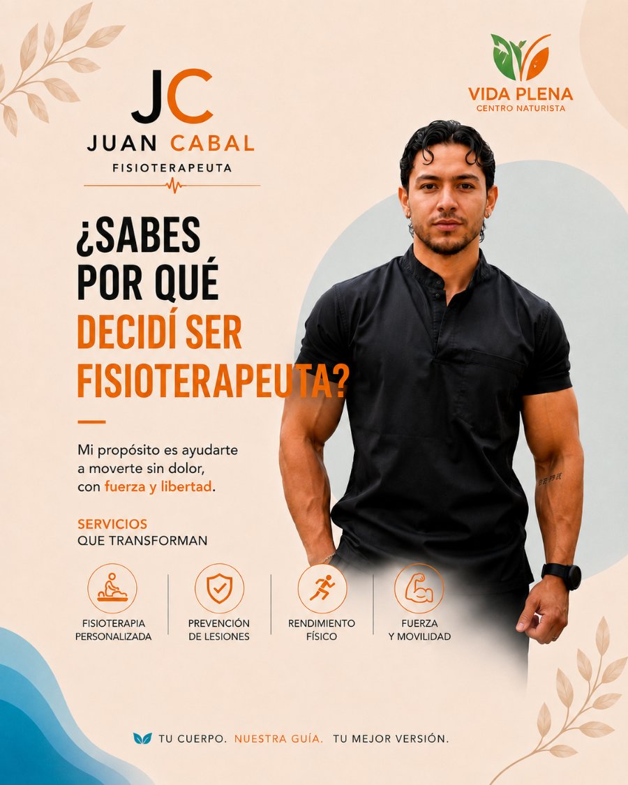 Juan Cabal, fisioterapeuta