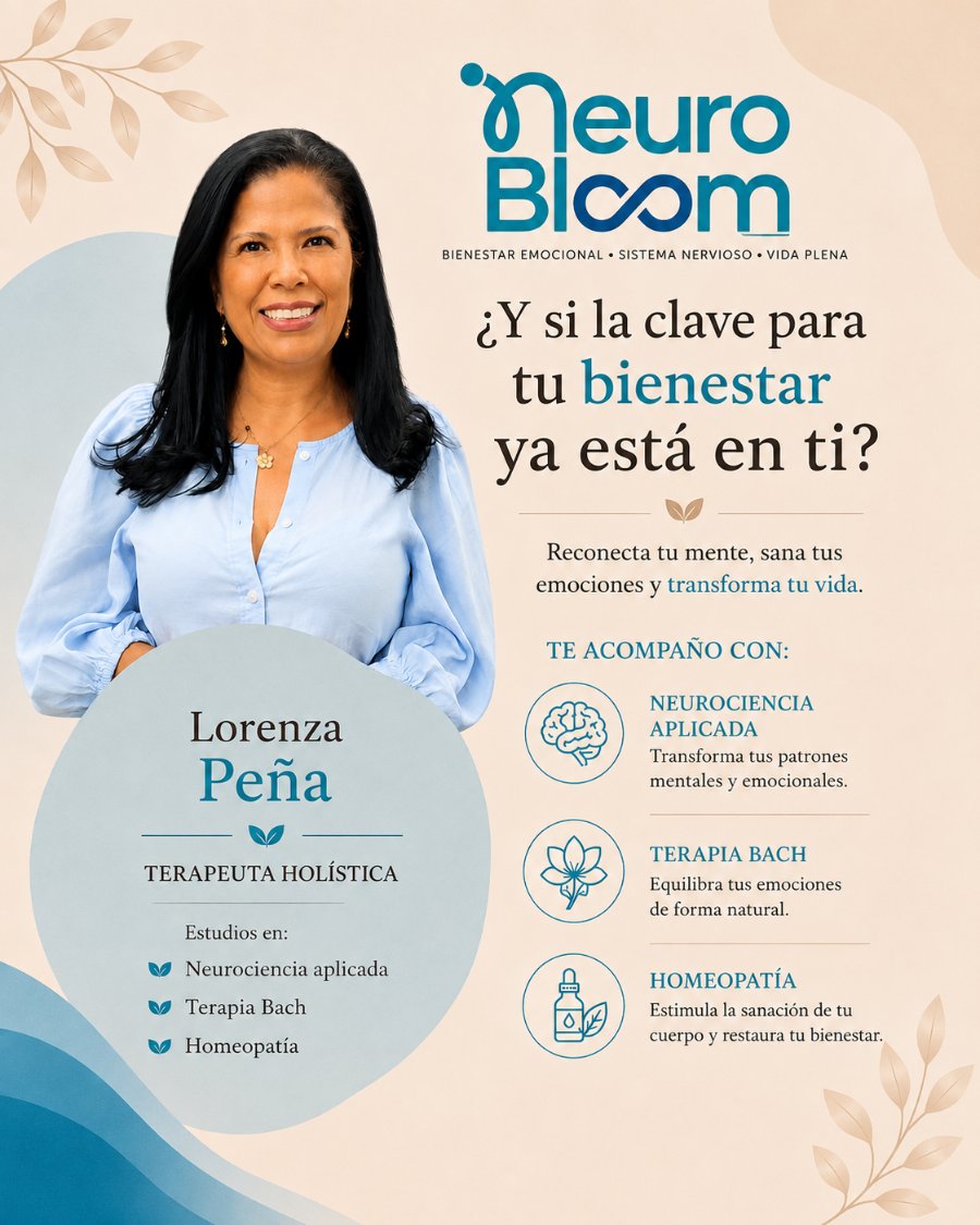 Lorenza Peña, terapeuta holística