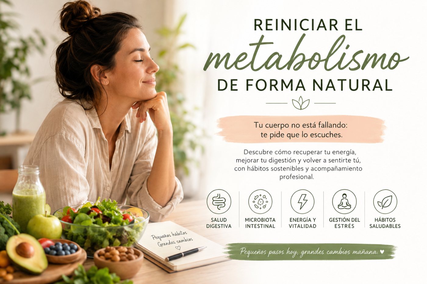 Reiniciar el metabolismo de forma natural